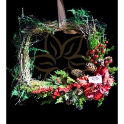 Rectangular Twig Wreath