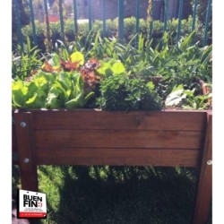 Wood Planter for herbs and vegetables