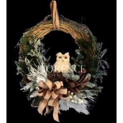 ORGANIC CHRISTMAS WREATH