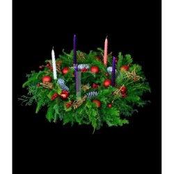 Natural Advent Wreath