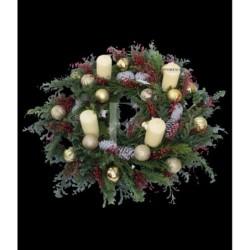 Elegant Advent Wreath