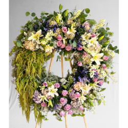 Simpathy Pink wreath