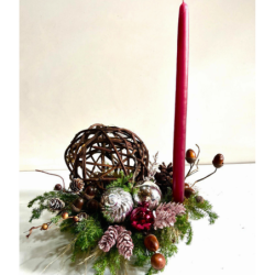 Centerpiece "Christmas in the Forest"