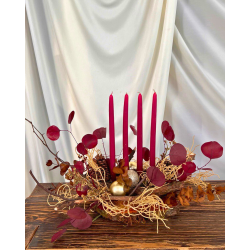 Rustic Advent Wreat