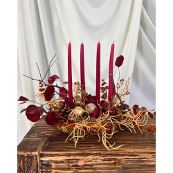 Rustic Advent Wreat